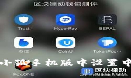 如何在小狐手机版中设置中文语言