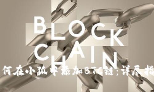 如何在小狐中添加BTC链：详尽指南